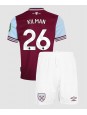 West Ham United Max Kilman #26 Hjemmedraktsett Barn 2024-25 Korte ermer (+ bukser)